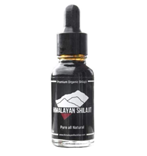 Himalayan Shilajit - HIGHEST GRADE SHILAJIT LIQUID - 85 MINERALS - ELEVATE YOUR LIFE - 1 Month Supply - 1:1 Ratio Shilajit to Purified Water (20mL bottle)