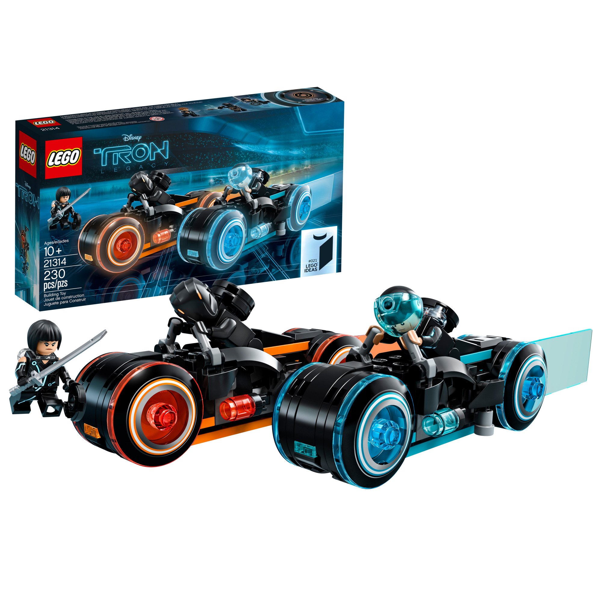Book Cover LEGO Ideas TRON: Legacy 21314 Construction Toy inspired by Disney’s TRON: Legacy movie (230 Pieces)