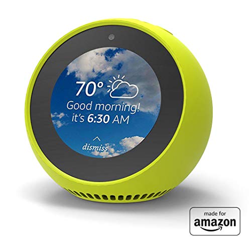 Book Cover Mission Color Skin for Amazon Echo Spot (Yellow)