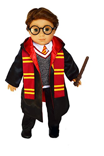 Brittany's Wizard Outfit Compatible with American Girl Boy Dolls- 18 Inch Doll Clothes