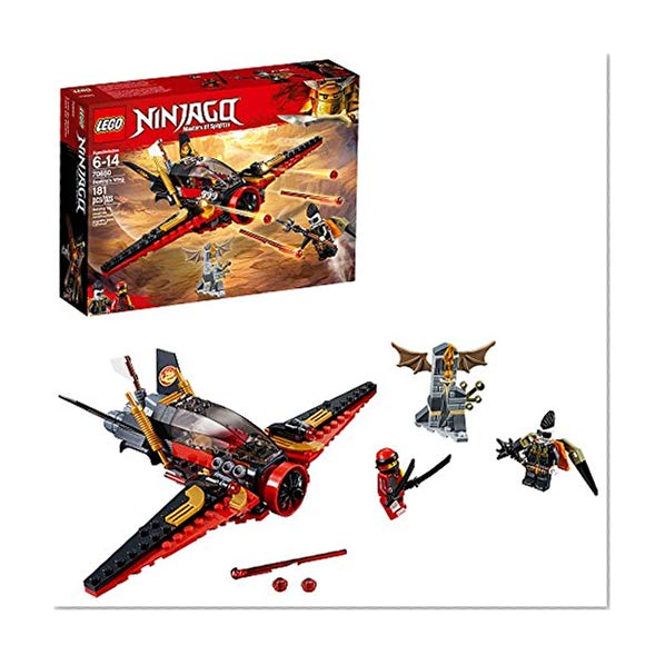 LEGO NINJAGO Masters of Spinjitzu: Destiny’s Wing 70650 Building Kit (181 Piece)