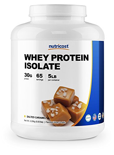 Nutricost Whey Protein Isolate Salted Caramel (5 LBS)