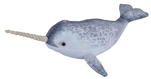 Book Cover Wild Republic Narwhal Plush, Stuffed Animal, Plush Toy, Gifts for Kids, Living Ocean 25 Inches