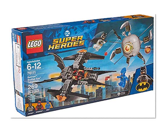 Book Cover LEGO DC Super Heroes Batman: Brother Eye Takedown 76111 Building Kit (269 Piece)