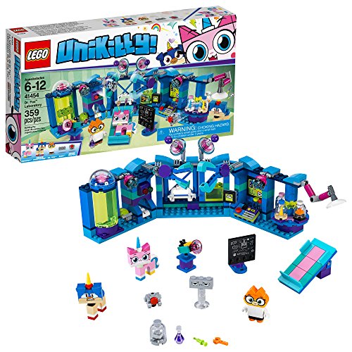 Book Cover LEGO Unikitty! Dr. Fox Laboratory 41454 Building Kit (359 Pieces) (Discontinued by Manufacturer)
