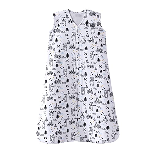 Halo Sleepsack 100% Cotton Wearable Blanket, Huggy Bears, Small