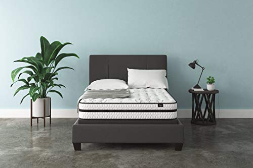 Signature Design by Ashley Chime 10 Inch Medium Firm Hybrid Matress, CertiPUR-US Certified Foam, Full