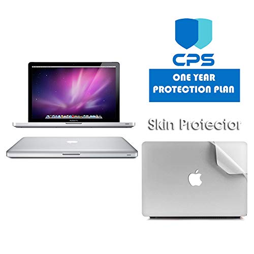 Book Cover Apple MacBook Pro MD101LL/A 13.3-inch Laptop (2.5Ghz, 4GB RAM, 500GB HD) w/ ED Bundle - $99 Value (Bundle Includes: Pre-Applied Protective Skin + 1 Year CPS Limited Warranty) (Renewed)