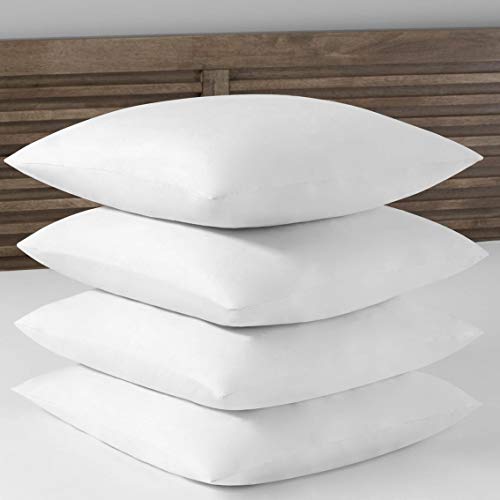 Book Cover IZO All Supply Premium Hypoallergenic Polyester Decorative Throw Pillow Insert, 20
