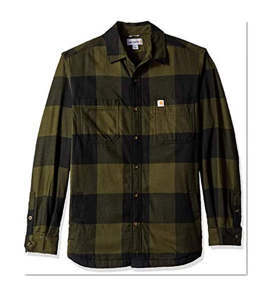 Carhartt Men's Rugged Flex Hamilton Fleece Lined Shirt