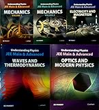 COMBO SET OF 5 BOOKS FOR UNDERSTANDING PHYSICS (MECHANICS VOL, 1 AND 2 / ELECTRICITY AND MAGNETISM / OPTICS AND MMODERN PHYSICS / WAVES AND THERMODYNAMICS BY DC PANDEY