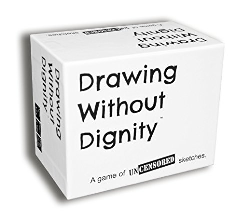 Book Cover Drawing Without Dignity - A Party Game of Uncensored Sketches