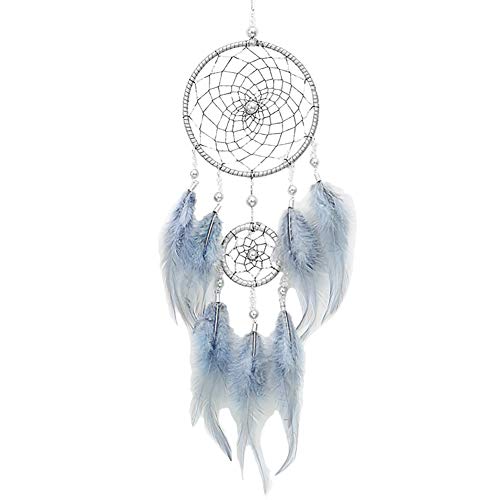 Book Cover YOUOR Handmade Dream Catchers Wind Chimes Home Hanging Feathers Ornament Car Interior Rearview Mirror Pendant