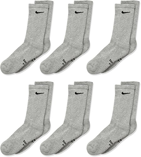 Nike Kids' Performance Cushioned Crew Training Socks (6 Pair)