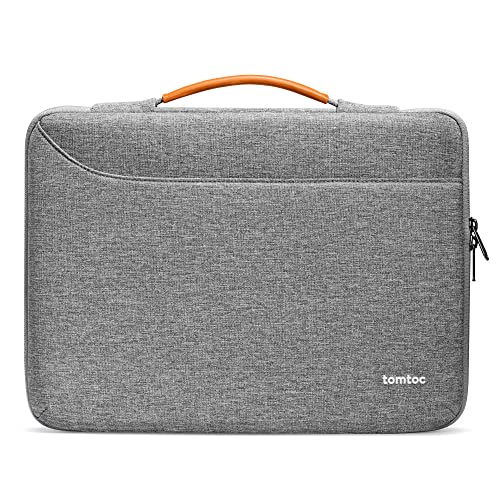 tomtoc 360 Protective Laptop Case Sleeve Compatible with 15-inch MacBook Air M4/A3241 2025, M3/A3114, M2/A2941, 15-inch Surface Laptop 7(Copilot+ PC) 6/5/4/3, Dell XPS 15 Plus, Water-Resistant Bag