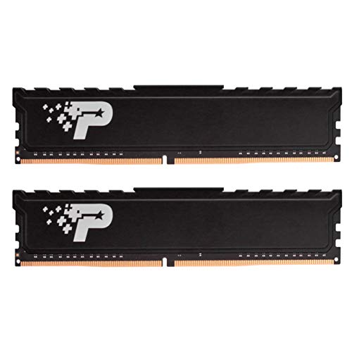 Book Cover Patriot Signature DDR4 8GB (2x4GB) 2666MHz (PC4-21300) Dual Channel Memory Kit with Heatshield PSD48G2666KH