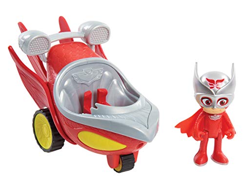 Book Cover PJ Masks Speed Boosters Vehicles - Owlette, Red