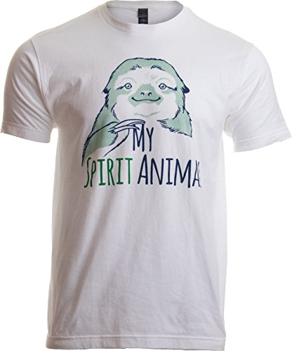 My Spirit Animal | Cute, Funny Sloth Lover Lazy Guy Napping Unisex T-Shirt