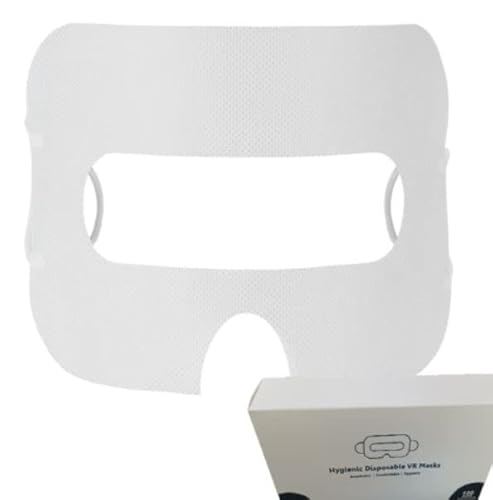 D&S HOMEYO VR Mask 100pcs for VR Headset l Eye Mask Cover(White)
