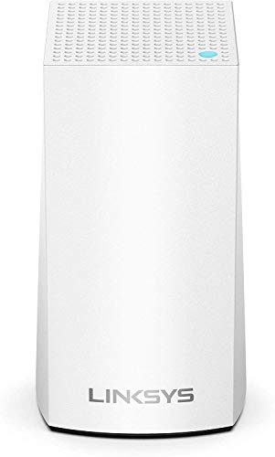 Linksys Velop Mesh Home WiFi System, 1,500 Sq. ft Coverage, 10+ Devices, Speeds up to (AC1300) 1.3Gbps - WHW0101