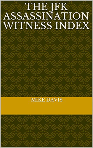 Book Cover The JFK Assassination Witness Index