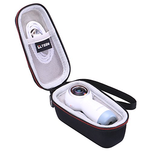LTGEM Case for Samsung Gear 360 SM-R210 (2017 Edition) Spherical Cam 360 degree 4K Camera - Travel Protective Carrying Storage Bag