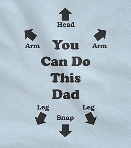 Tstars You Can Do This Dad - Funny Gift for New Dads Cute Baby Boy/Girl Bodysuit