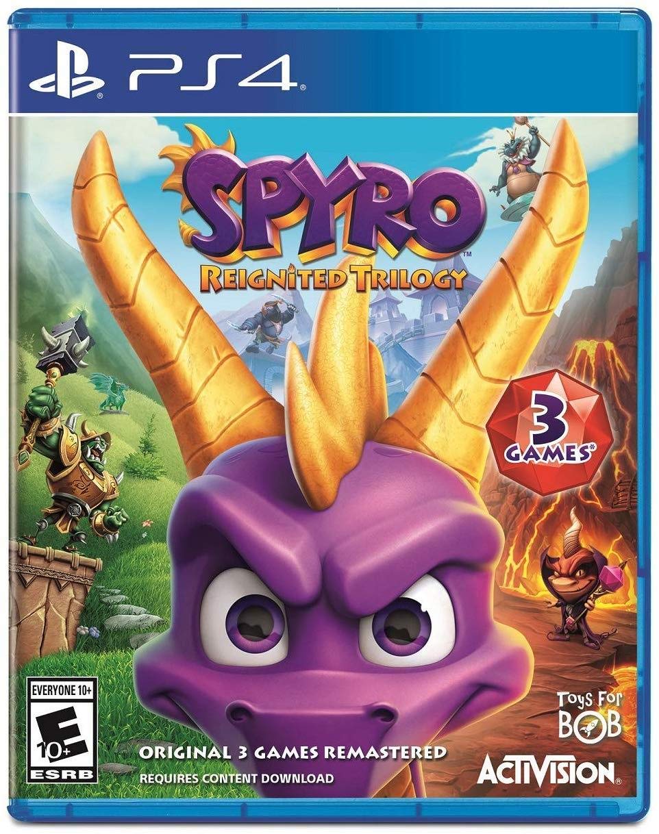 Book Cover Spyro Reignited Trilogy - PlayStation 4 PlayStation 4 Standard