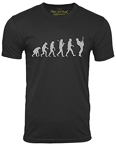 Guitar Player Evolution Funny T-Shirt Guitarist Musician Tee T Shirt