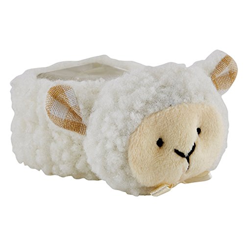 Stephan Baby Boo-Ewe Plush Comfort Toy and Boo Cube, Little Lamb