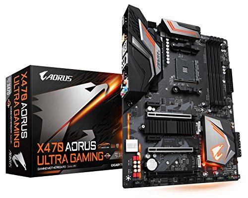 GIGABYTE X470 AORUS Ultra Gaming (AMD Ryzen AM4/ X470/ USB 3.1 Gen 2 Front Type C/ATX/ DDR4/ Motherboard)