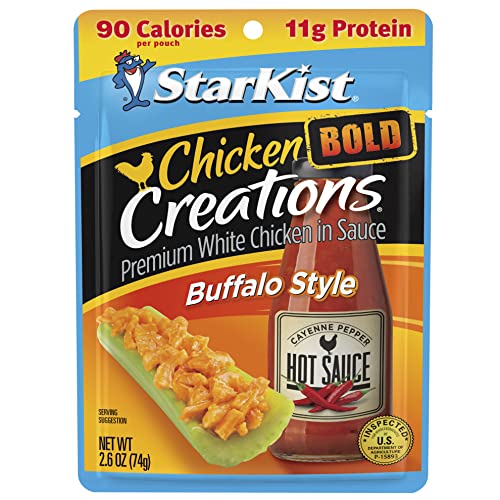 Book Cover StarKist Chicken Creations BOLD Buffalo Style, 2.6 oz Pouch (Pack of 12)