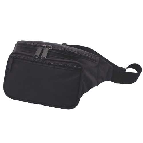 3 Zippered Compartments/Classic Fanny Pack/Hip Pack