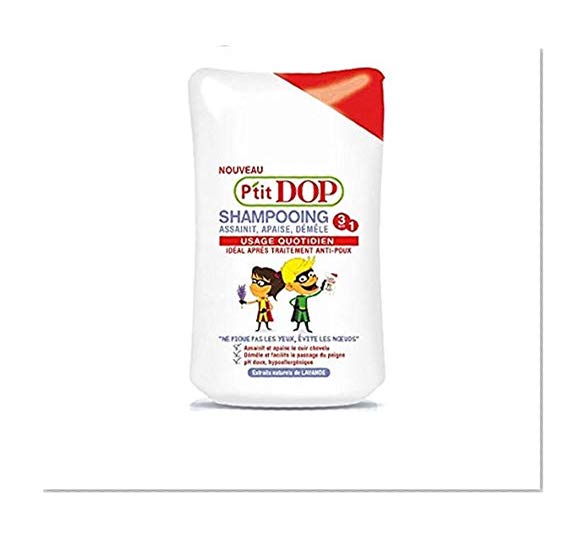 P'tit Dop - Shampooing Après Traitement Anti Poux - 250 ml - Lot de 3