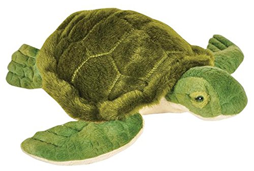 Wildlife Tree 8 Inch Sea Turtle Stuffed Animal Floppy Plush Species Collection
