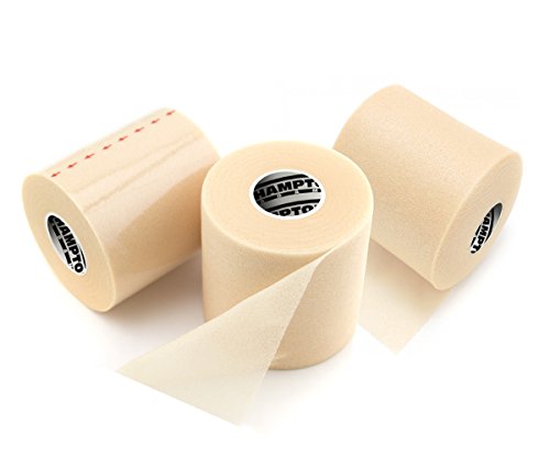 Triple Pack Sports Wrap/Athletic Tape - Professional Grade Foam - Perfect for Taping Wrist, Ankles and Knees - Ultra Strong