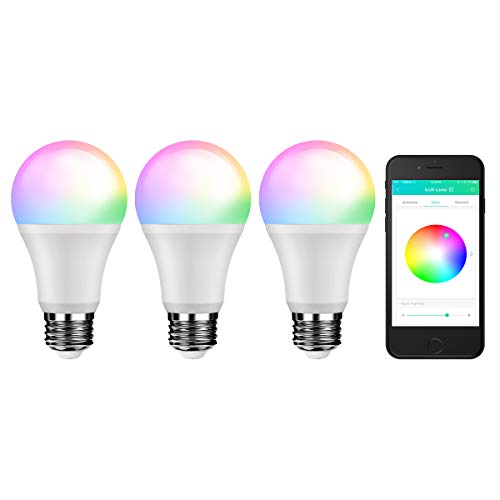 Lighting Ever Color Changing LED Light Bulbs, Daylight White, 6 Pack