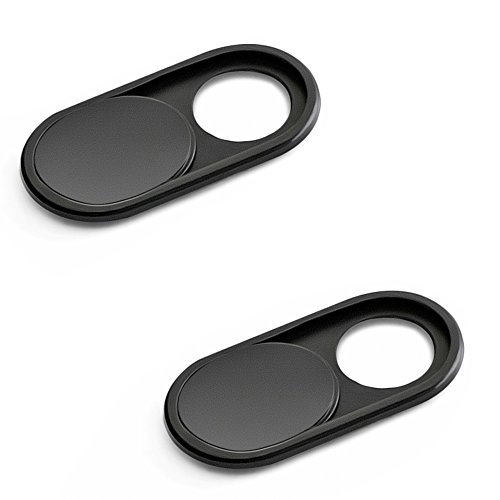 Webcam Cover by imluckies, Slide Metal Camera Cover for MacBook Pro, Laptop, Mac, PC, iPhone[2 Pack]