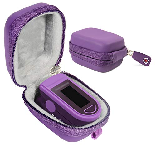 Fingertip Pulse Oximeter Case for Zacurate Pro 500DL, 500BL, Childrend; Facelake FL400 t. FL350, CMS500DA; mibest; ANKOVO, Santamedical, Innovo Deluxe, Santamedical, ANKOVO, CONTEC, Metene (Case only)