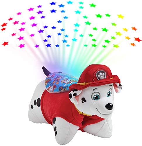 Pillow Pets Paw Patrol Marshall Sleeptime Lites® – Marshall Plush Night Light Stuffed Animal