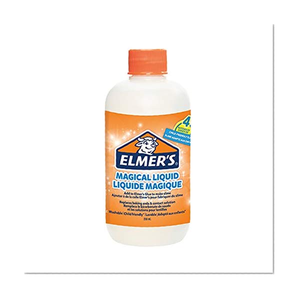 Elmer’s solution Magical Liquid pour faire du slime, flacon de 259 ml - Idéale pour faire du slime