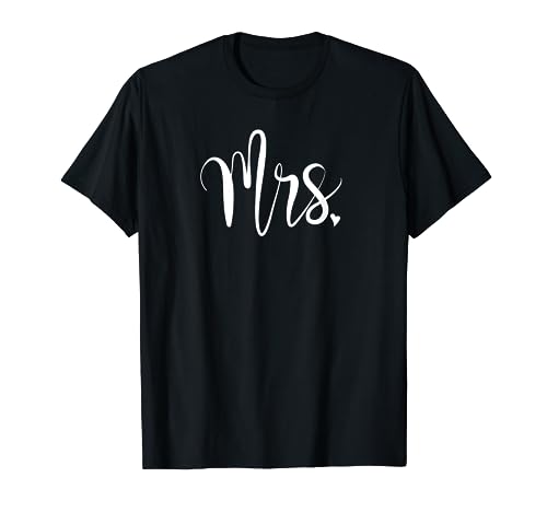 Mrs for Women | Just Married T-Shirt