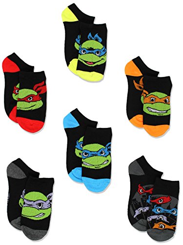 Book Cover TMNT Teenage Mutant Ninja Turtles Boys Toddler Multi pack Socks