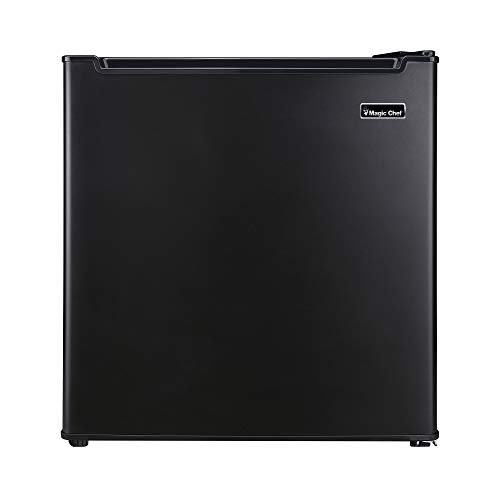 1.7 Cu. Ft. Mini Refrigerator with Chiller Compartment in Black