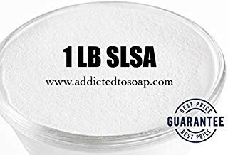 Addicted to Soap - Sodium Lauryl Sulfoacetate Coarse 1 Lb SLSA - Bath Bomb additive)(Gentle on Skin)
