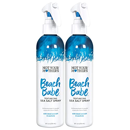 Not Your Mother's Beach Babe Sea Salt Spray - 8 fl oz - Spray for Tousled Hair - Add Texture and Grit to Hair with a Matte Finish (8oz, 3-Pack) (8 fl oz, 2-Pack)…