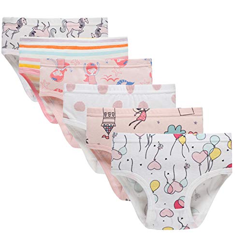 Boboking Baby Soft Cotton Underwear Little Girls'Briefs Toddler Undies