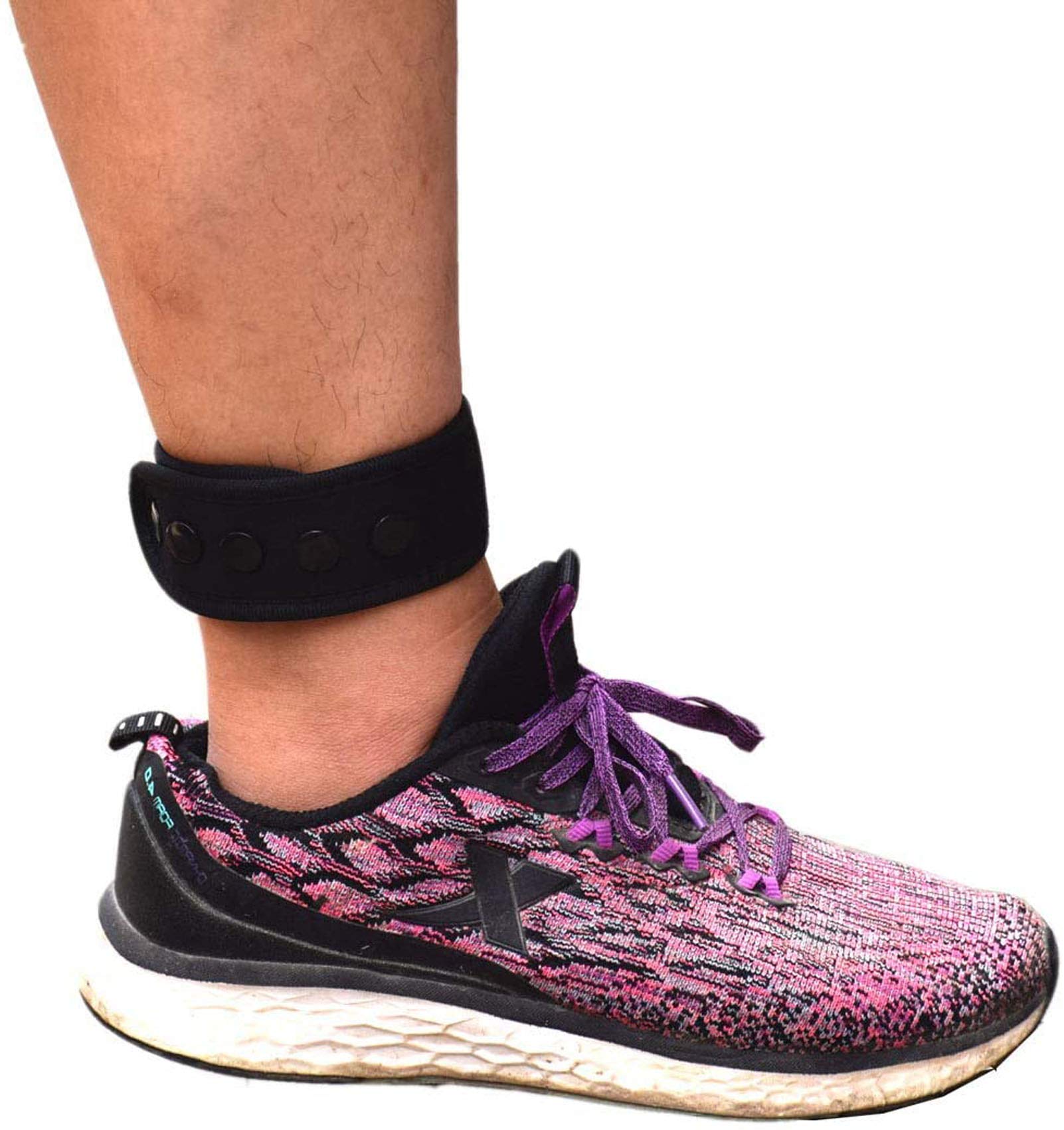 Ankle Strap for Compatible with Fitbit Inspire/HR/2, Fitbit Charge 2/3/4, Fitbit Alta/HR, Fitbit Flex/2, Fitbit One or Garmin Vivofit/2/3/4, Ankle Strap for Men and Women