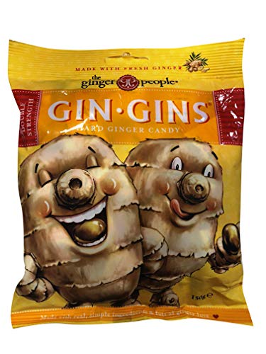 The Ginger People Gin Gins Double Strength Hard Ginger Candy 150g