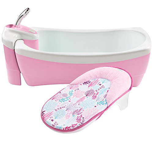 Book Cover Summer Lil Luxuries Whirlpool Bubbling Spa & Shower Bath Tub, Pink